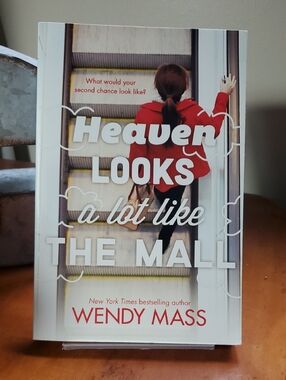 Heaven Looks a Lot Like the Mall by Wendy Mass - Red Accent Cover (10)